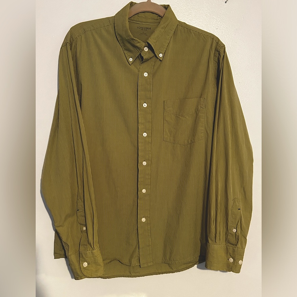 Pinstripe Button - Down